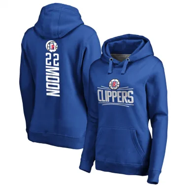 Royal Women's Xavier Moon Los Angeles Clippers Branded Backer Pullover Hoodie